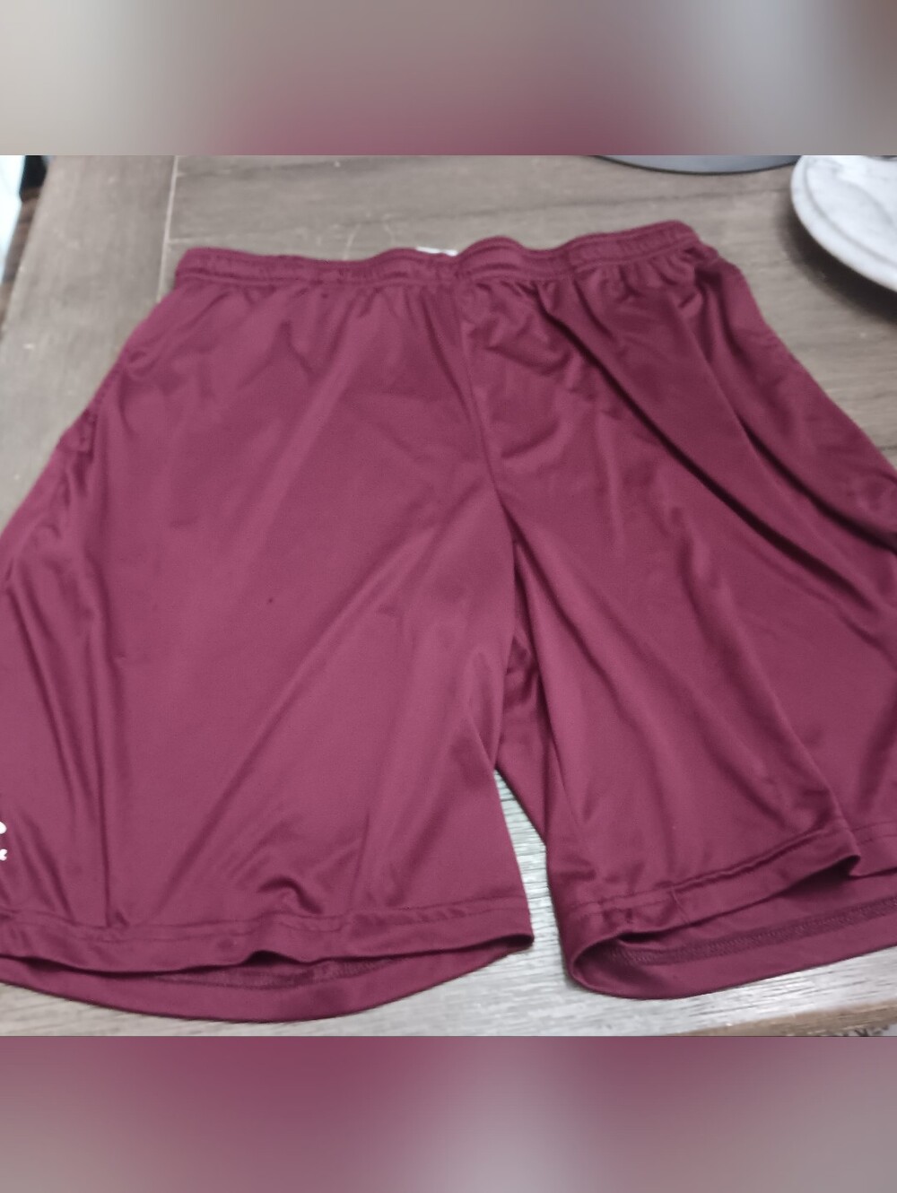Mens Size 2XL, Russell Athletic Maroon Shorts